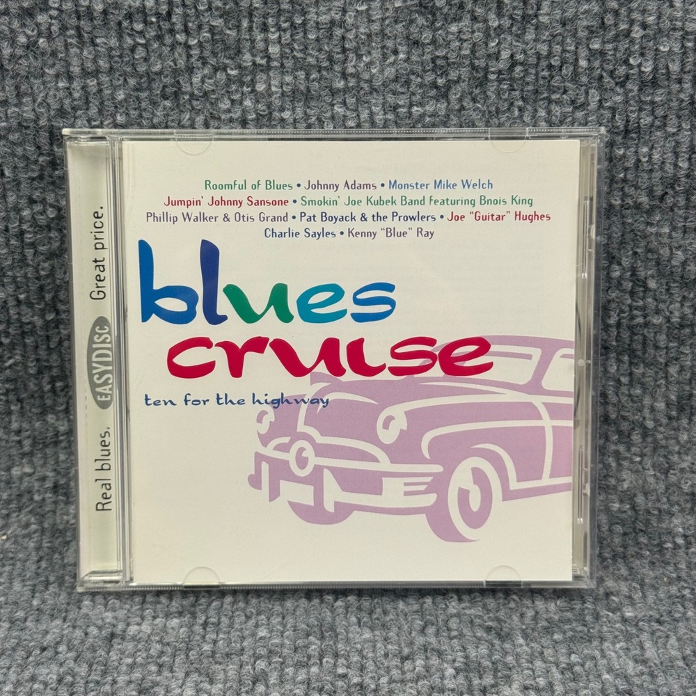 Blues Cruise Ten for the Highway CD Various Artists 1997 EasyDisc ED CD 7056